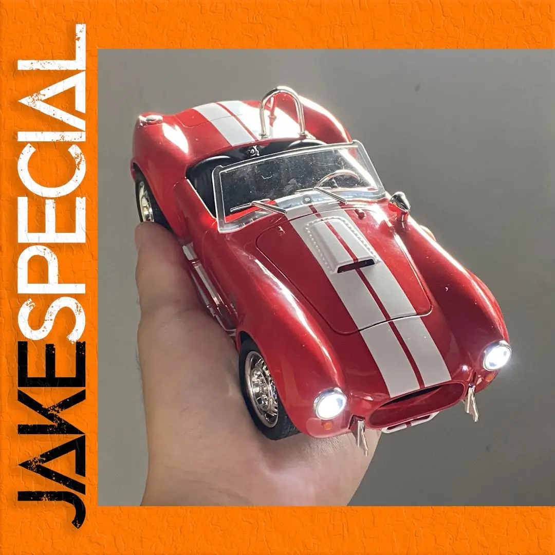 1965 Ford Shelby AC Cobra Diecast Model 1:22 Scale 1 1965 Ford Shelby AC Cobra Diecast Model 1:22 Scale