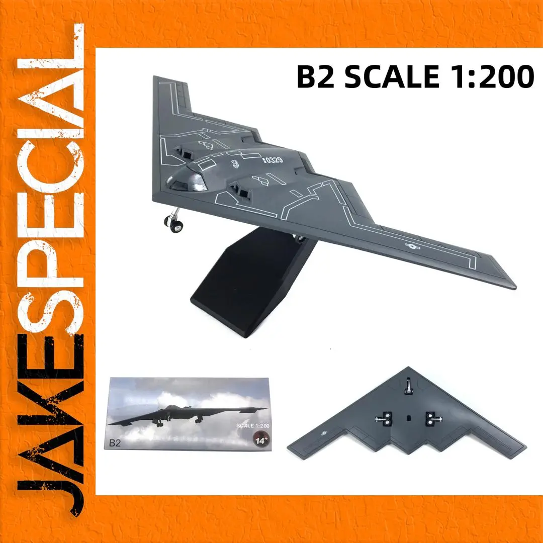 B-2 Spirit Stealth Bomber 1/200 Scale Model 1 B-2 Spirit Stealth Bomber 1/200 Scale Model