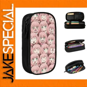 Anime Forger Anya Pencil Case with Zipper
