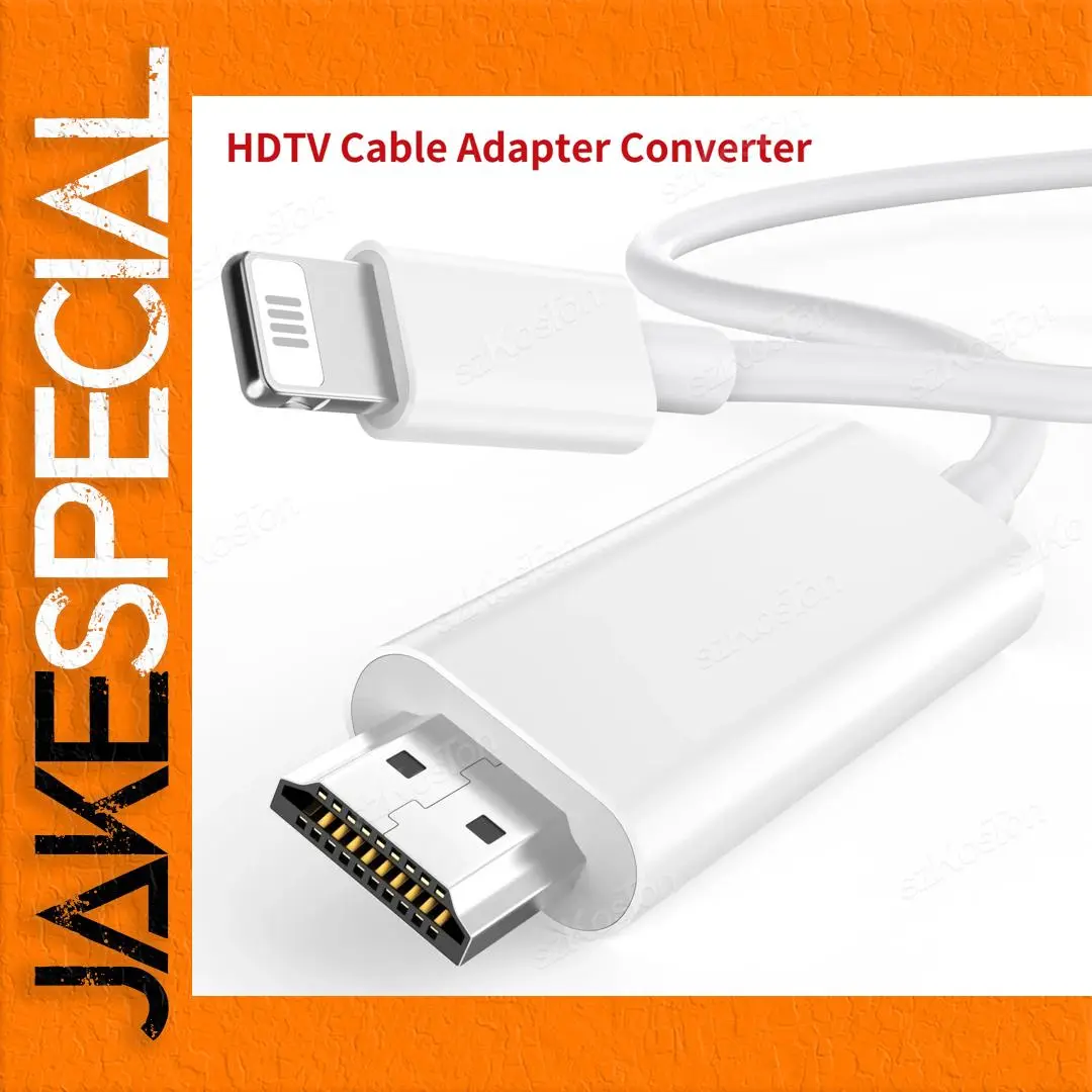 HDTV Cable for iPhone 5 to 14, 6.6ft 1 HDTV Cable for iPhone 5 to 14, 6.6ft