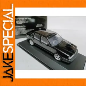 1:43 Scale Black Alloy Sedan Model Car