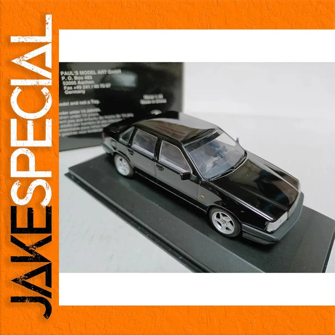 1:43 Scale Black Alloy Sedan Model Car 1 1:43 Scale Black Alloy Sedan Model Car