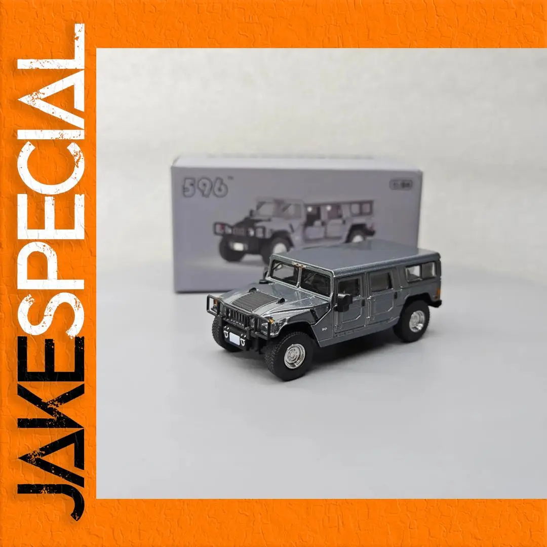 Grey 1:64 Scale Hummer H1 Model by MAKEDA 1 Grey 1:64 Scale Hummer H1 Model by MAKEDA