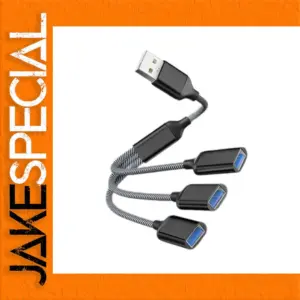 USB to 3-Port USB 2.0 HUB Adapter