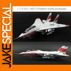 F-14D Fighter Jet Model 1/72 Scale Diecast
