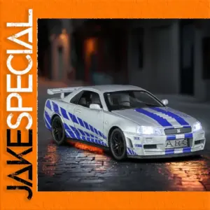 1/32 Nissan GTR34 Skyline GTR Diecast Model