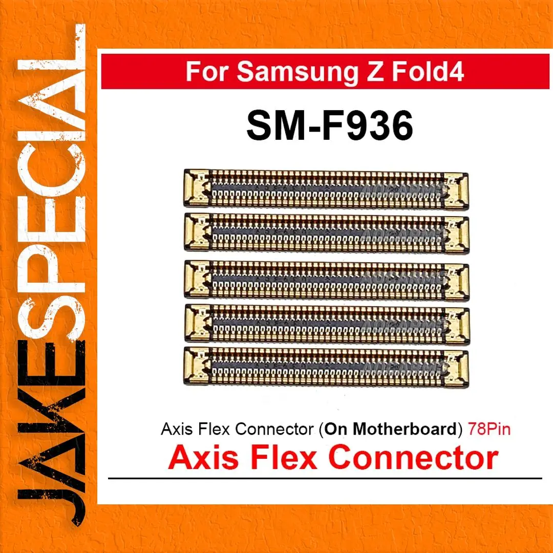 5Pcs 78Pin Axis Flex Connectors for Z Fold4 1 5Pcs 78Pin Axis Flex Connectors for Z Fold4