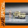 1:72 German Car Model with Soldier Figures