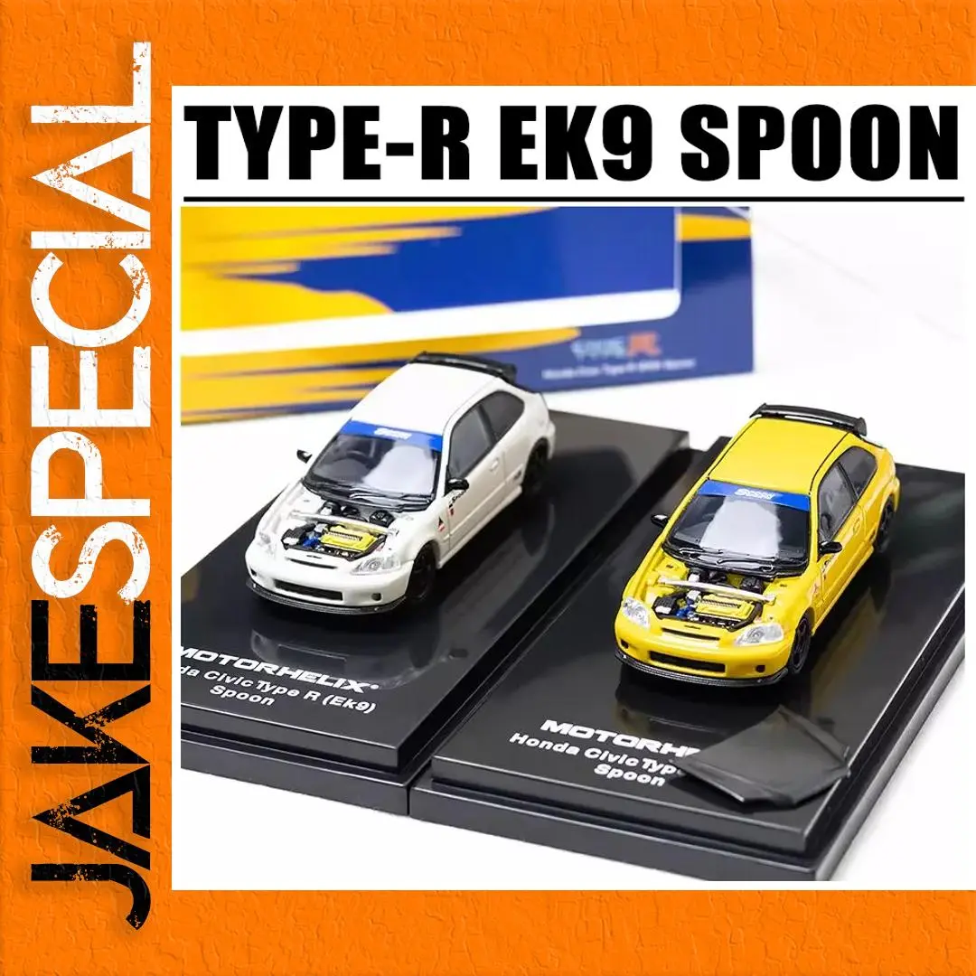 1/64 Scale Honda Civic TYPE-R EK9 Model 1 1/64 Scale Honda Civic TYPE-R EK9 Model