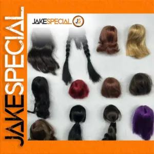 1/6 Scale Female Soldier Wigs Set