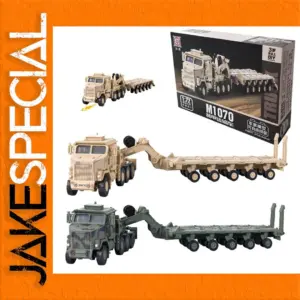 1:72 Scale Yellow/Green M-Track Vehicle Model