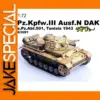 German Tank No. 3 N-Type 1:72 Scale Model