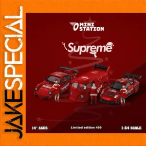 Mini Station 1:64 RWB 964/T1 Alloy Car Set