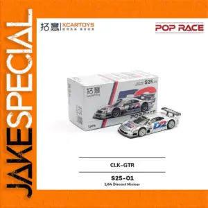 1:64 Scale Mercedes CLK GTR Die-Cast Model