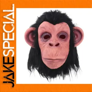 Deluxe Chimp Mask for Adults