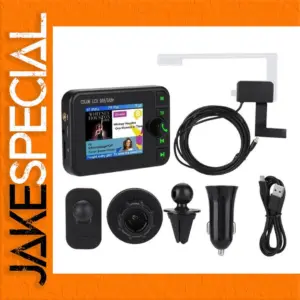 Compact DAB Radio Receiver with Bluetooth