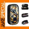 Soccer-Themed Pencil Case for Stationery Organization