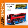1:70 Vintage British Double Decker Bus Model