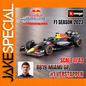 Bburago 1:43 Scale Red Bull Racing Model