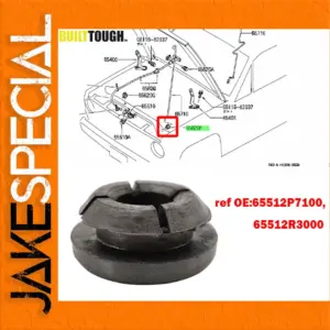 Nissan Infiniti Hood Bonnet Support Grommet