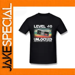 Level 40 Unlocked Men's Birthday T-Shirt