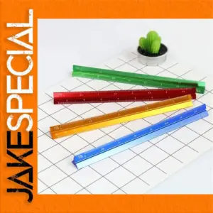 Colorful Triangular Ruler Set 15cm and 30cm