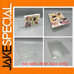 Clear PET Box Protector for Switch Games
