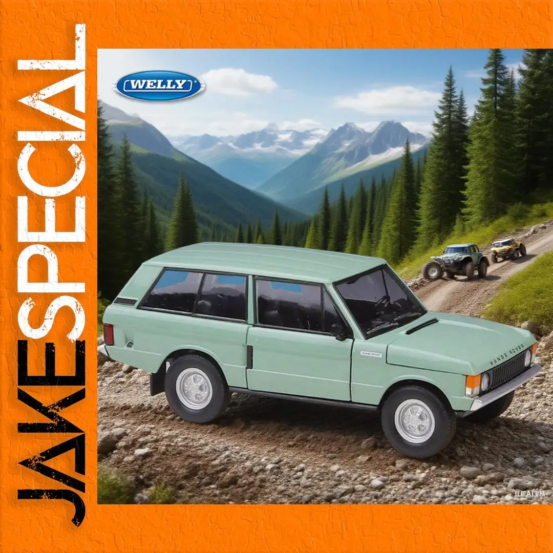 WELLY 1:24 Scale Land Rover Range Rover Model 1 WELLY 1:24 Scale Land Rover Range Rover Model