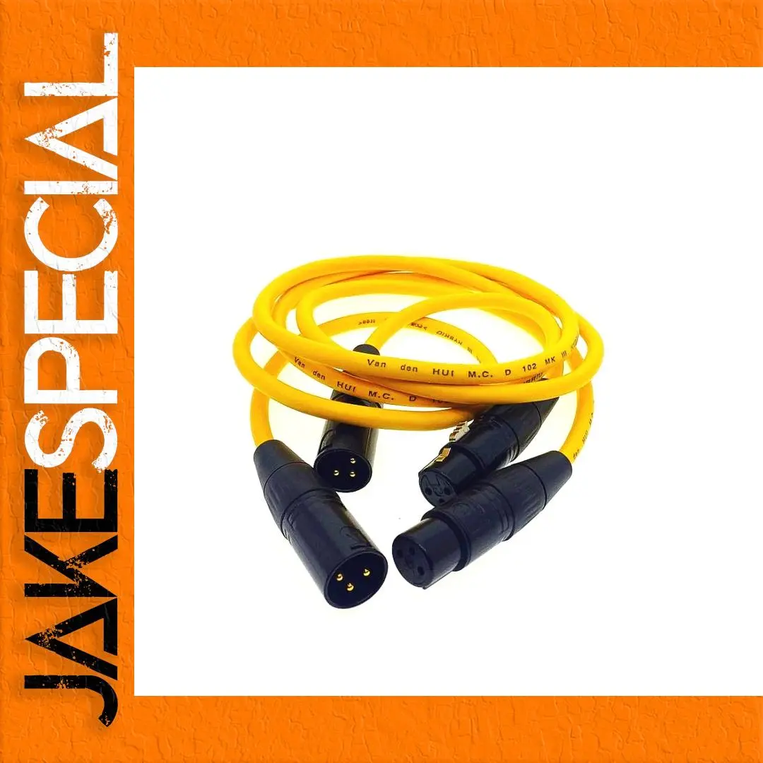 Van Den Hul M.C.D102 MKIII Hybrid XLR Cables 1 Van Den Hul M.C.D102 MKIII Hybrid XLR Cables