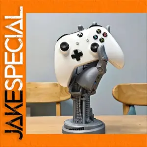 Cyberpunk Robotic Hand Controller Stand Holder