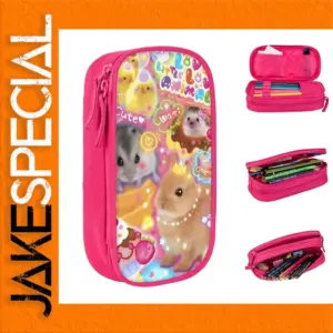 Cute Hamster Rabbit Pencil Case for Organizing