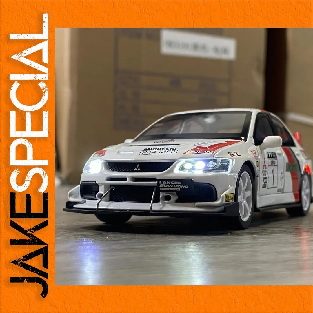 Mitsubishi Lancer Evolution 1:32 Diecast Model 1 Mitsubishi Lancer Evolution 1:32 Diecast Model