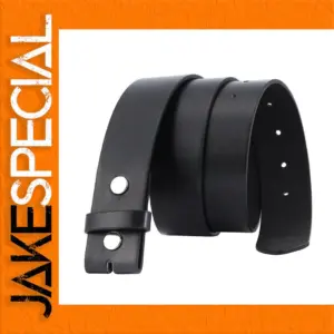 Buckleless PU Leather Men's Belt in Two Colors