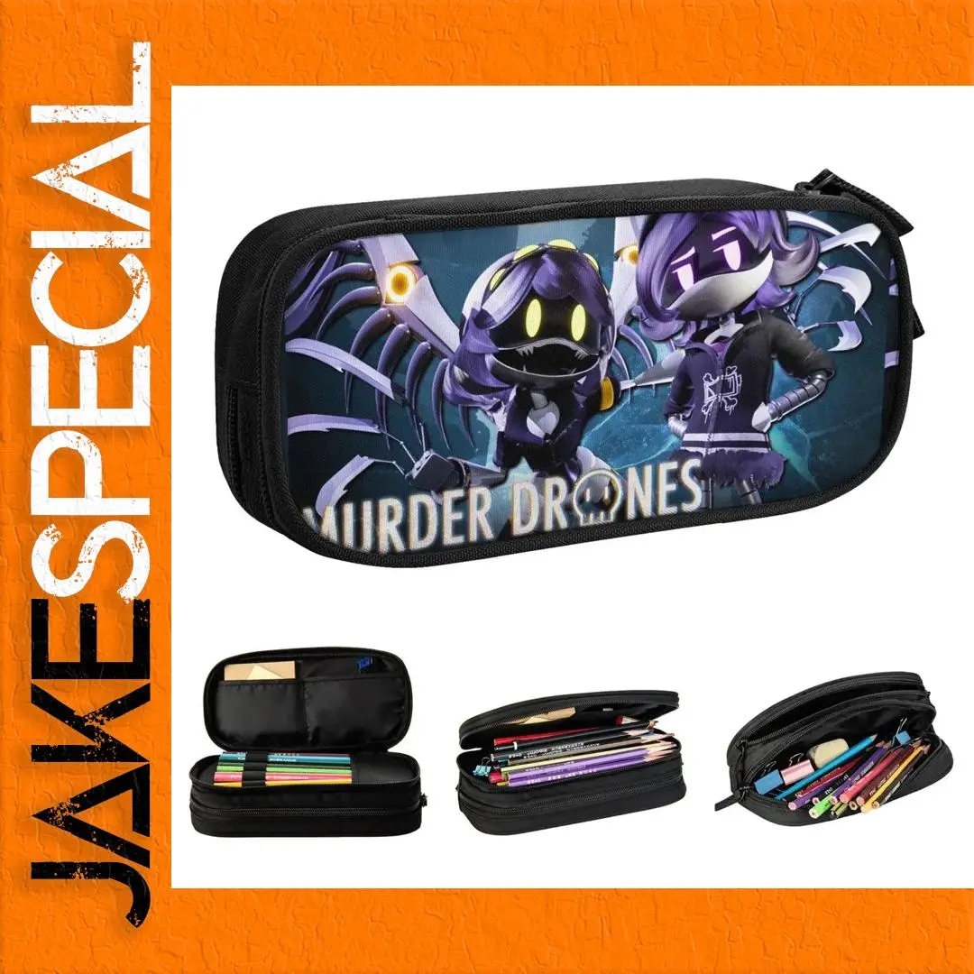 Murder Drones Colorful Pencil Case 1 Murder Drones Colorful Pencil Case