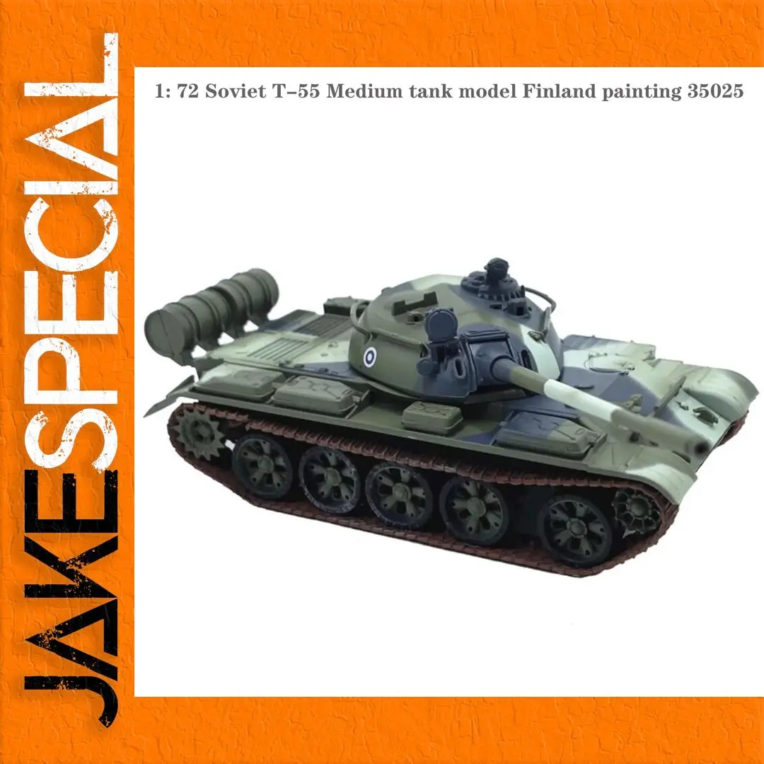 Soviet T-55 Medium Tank 1:72 Scale Model 1 Soviet T-55 Medium Tank 1:72 Scale Model