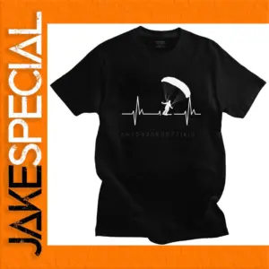Men's Paragliding Graphic T-Shirt in Multiple Colors