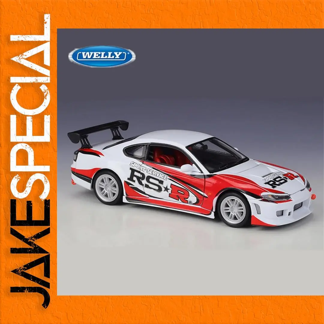 Welly 1:24 Nissan Silvia S15 RSR Model 1 Welly 1:24 Nissan Silvia S15 RSR Model
