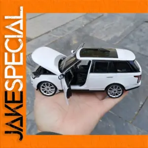 1:24 Scale Range Rover SUV Model in White