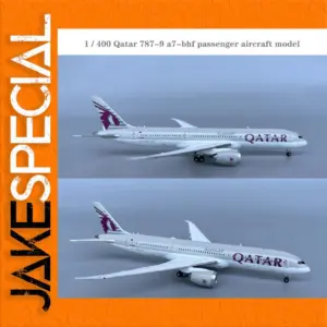 Qatar Airways Boeing 787-9 Diecast Model 1:400