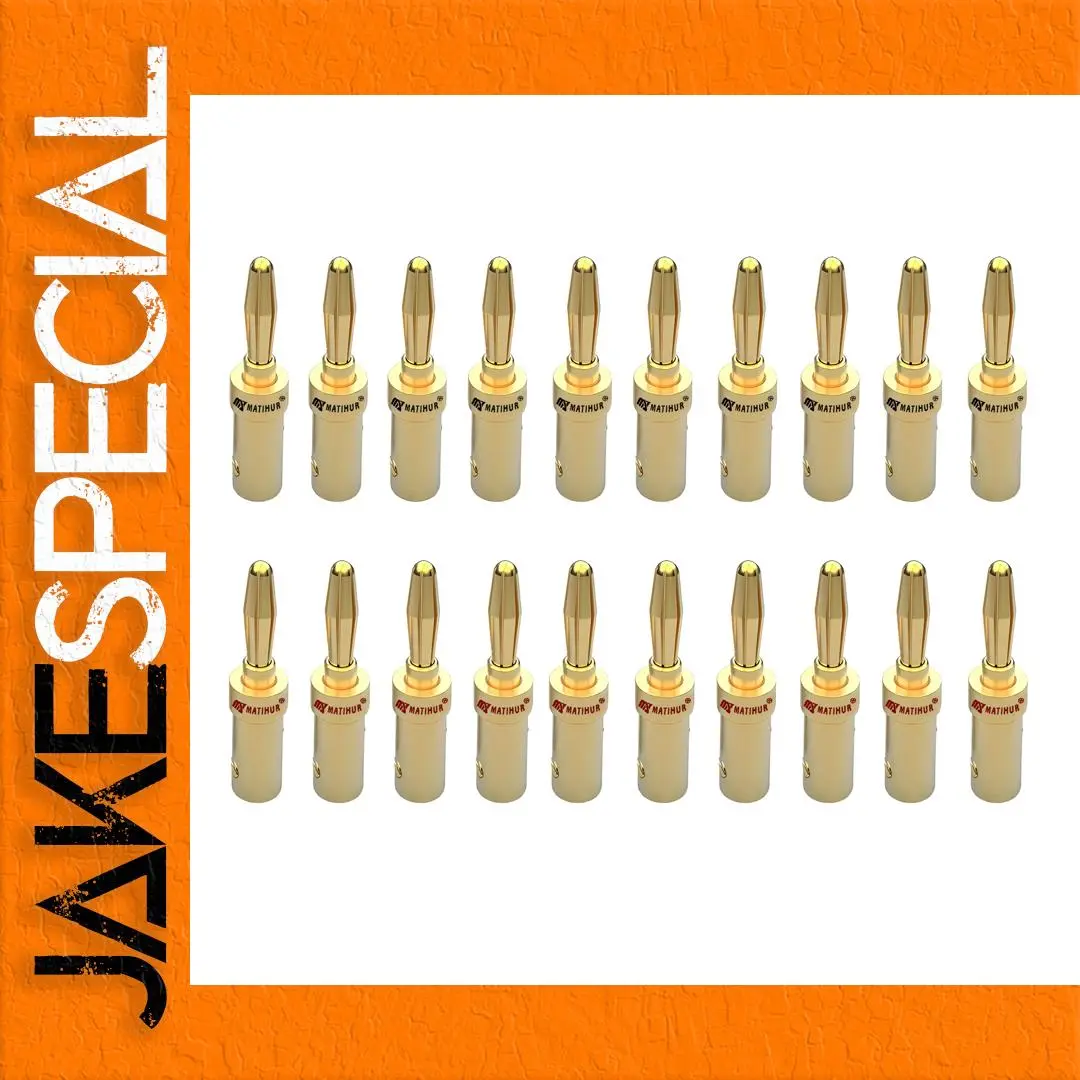 HiFi MATIHUR 20-Piece Banana Plug Set 1 HiFi MATIHUR 20-Piece Banana Plug Set