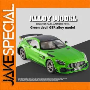 1:18 Scale Alloy Sports Car Model in Green