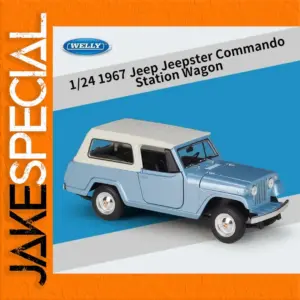 WELLY 1:24 Scale 1967 Jeep Jeepster Model