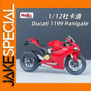 Ducati 1199 Panigale Scale Model 1:12 Red