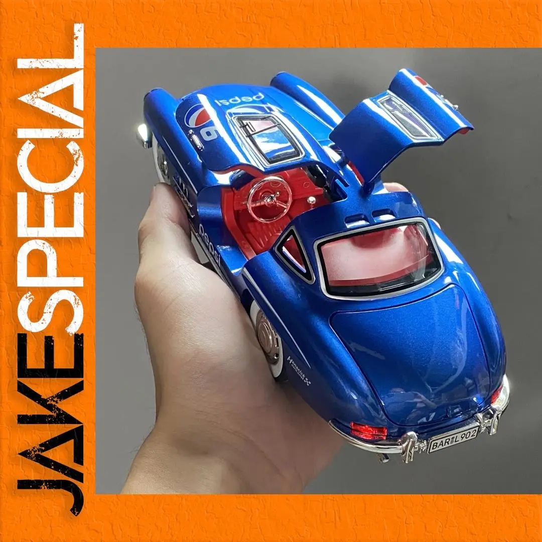 Vintage Benz 300SL Diecast Model 1:24 Scale 1 Vintage Benz 300SL Diecast Model 1:24 Scale