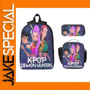 K-Pop Demon Hunters Backpack Set 3-Piece