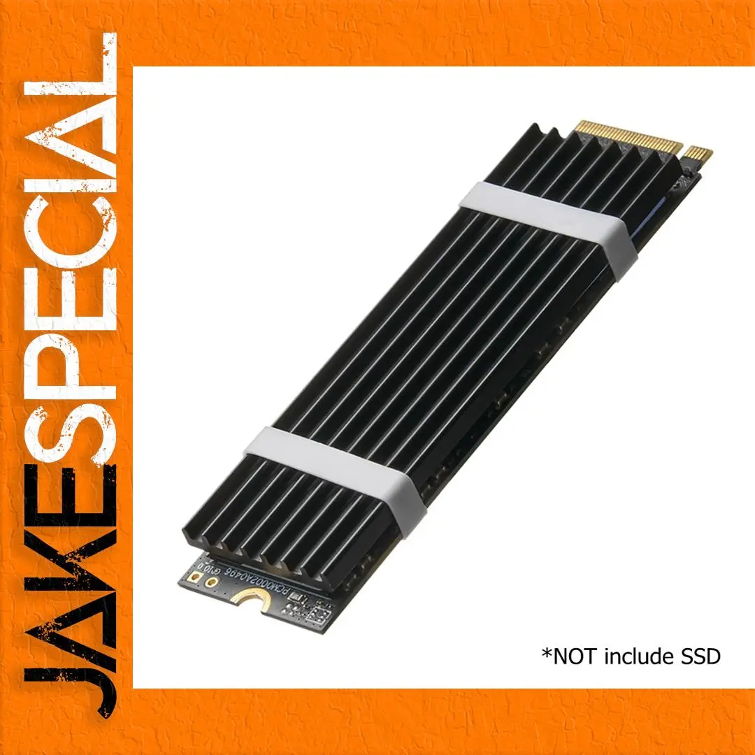 M.2 2280 SSD Heat Sink with Thermal Pads 1 M.2 2280 SSD Heat Sink with Thermal Pads