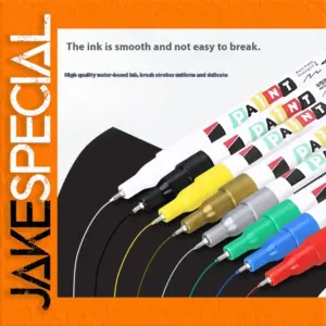 8 Color 0.7mm Ultra-fine Paint Pen Set