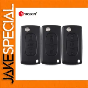Flip Remote Car Key Shell for Peugeot Citroen
