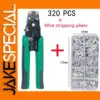 Crimp Terminal Pliers Kit with 150-320 Terminals