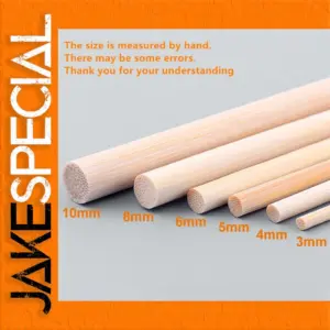 Bamboo Stick Set for Model Building - 20 Pieces